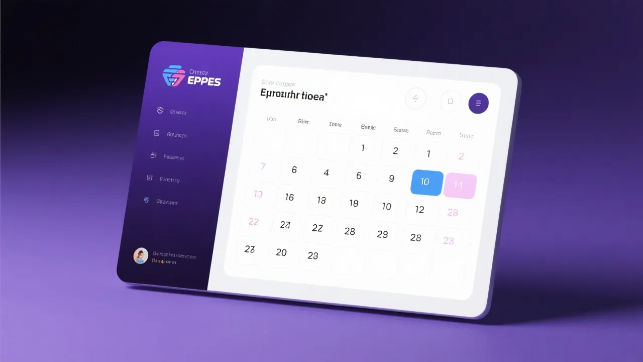 赛程日历示意图